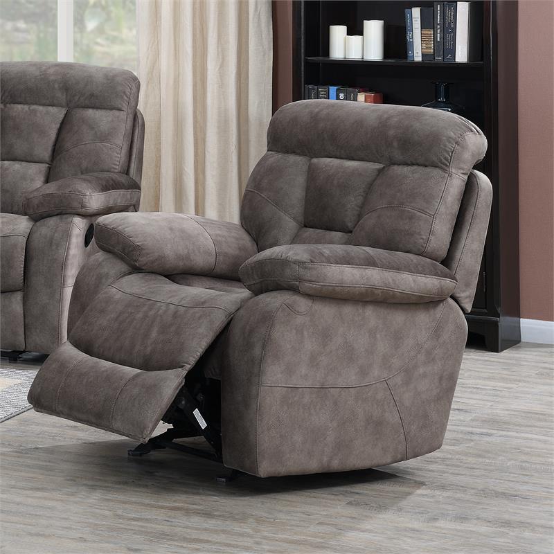Steve Silver Bogata Mushroom Glider Recliner Chair