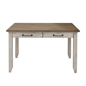 Steve Silver Bear Creek Rustic Ivory and Honey Multi-Function Table