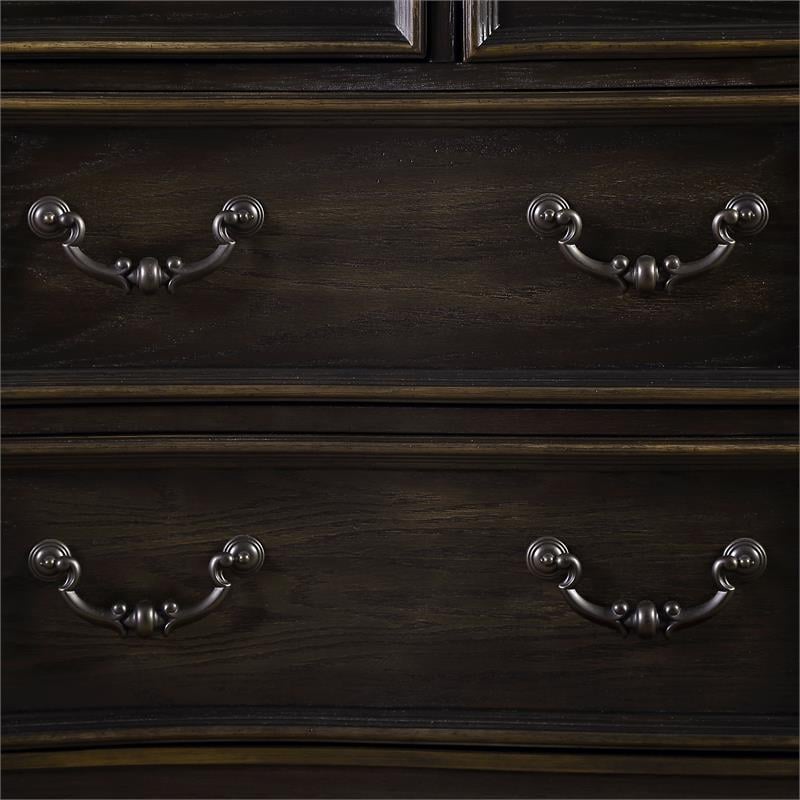 Steve Silver Rhapsody Multi-step Molasses Wood 7-drawer Dresser