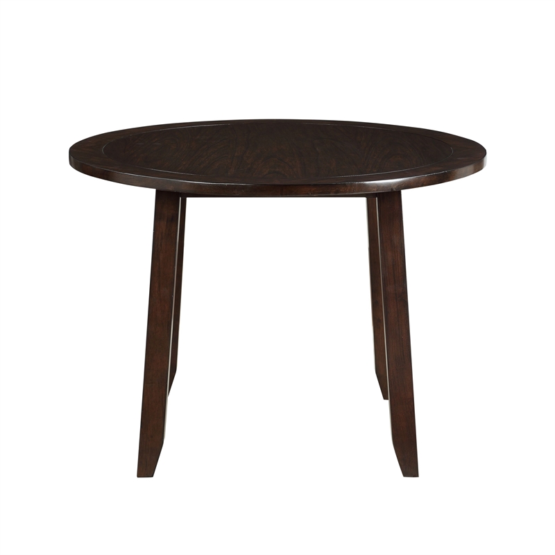 Yorktown Espresso Wood Finish 5-piece Dining Set