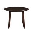 Yorktown Espresso Wood Finish 5-piece Dining Set