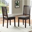 Yorktown Espresso Wood Finish 5-piece Dining Set