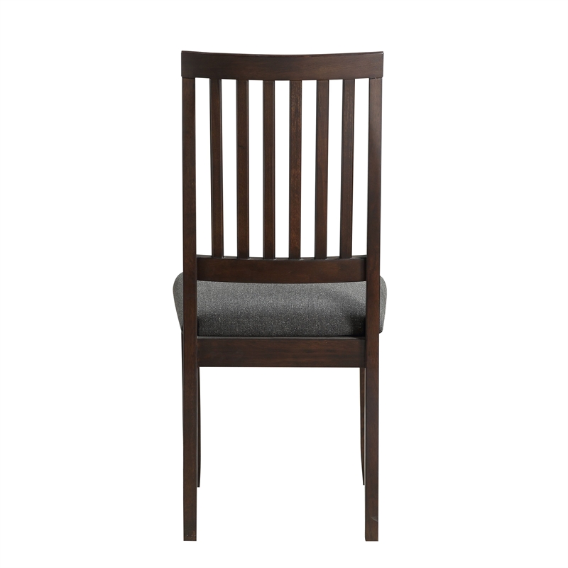 Yorktown Espresso Wood Finish 5-piece Dining Set