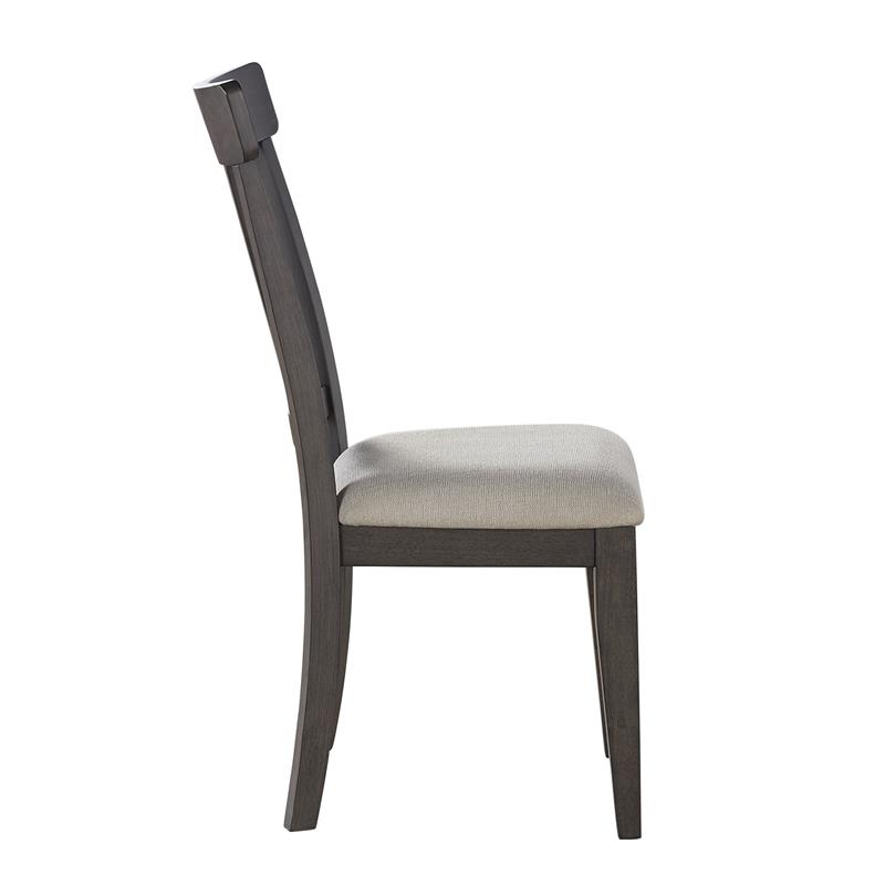 Steve Silver Napa Dusky Cedar Brown Wood Side Chair