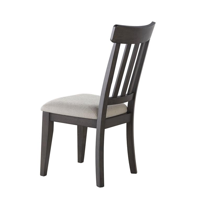 Steve Silver Napa Dusky Cedar Brown Wood Side Chair