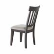 Steve Silver Napa Dusky Cedar Brown Wood Side Chair