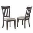 Steve Silver Napa Dusky Cedar Brown Wood Side Chair