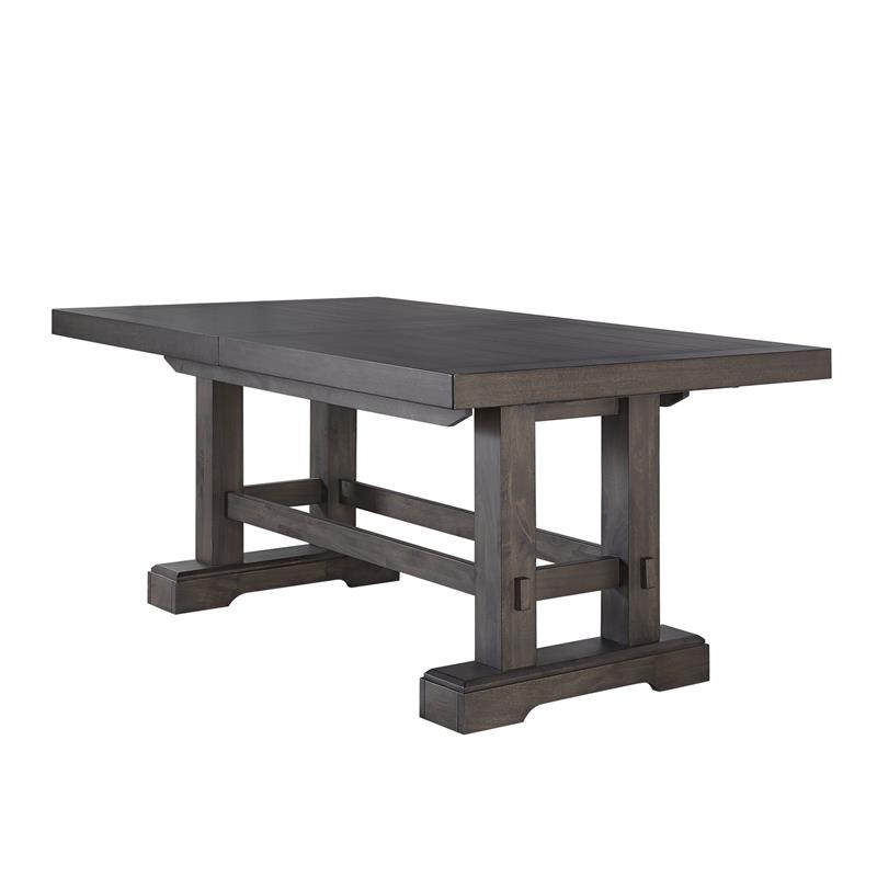 Steve Silver Napa Dusky Cedar Brown Wood Dining Table