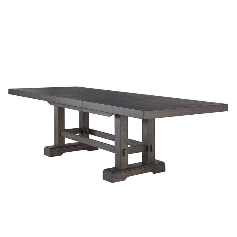 Steve Silver Napa Dusky Cedar Brown Wood Dining Table