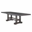 Steve Silver Napa Dusky Cedar Brown Wood Dining Table