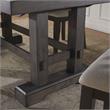 Steve Silver Napa Dusky Cedar Brown Wood Dining Table