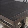 Steve Silver Napa Dusky Cedar Brown Wood Dining Table