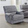 Steve Silver Simone Smoked Gray Polyester Fabric Power Recliner