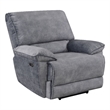 Steve Silver Simone Smoked Gray Polyester Fabric Power Recliner