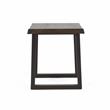 Jennings Live Edge Cherry and Ebony Wood End Table