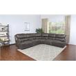 Steve Silver Plaza Smoke Gray 6-Piece Sectional