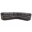 Steve Silver Plaza Smoke Gray 6-Piece Sectional