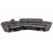 Steve Silver Plaza Smoke Gray 6-Piece Sectional