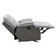 Steve Silver Cyprus Light Gray Fabric Recliner Chair