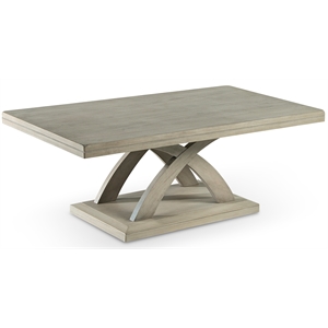 Steve Silver Jocelyn Gray Wood Cocktail Table