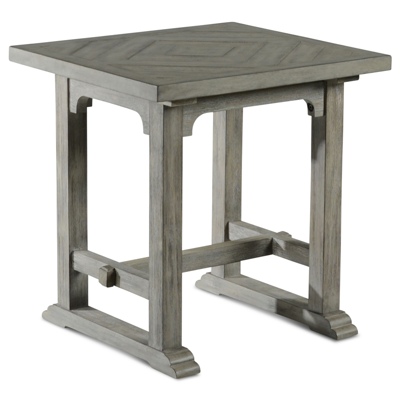Steve Silver Company Whitford End Table in Dove Gray