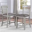 Steve Silver Hyland Stone Gray Wood Counter Chair