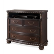 Steve Silver Monte Carlo Rich Cocoa Chocolate Media Wood Chest