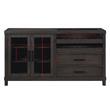 Steve Silver Napa Dusky Cedar Brown Wood Server