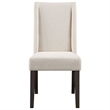 Steve Silver Napa Fabric Upholstered Dining Chair - Dusky Cedar-Beige