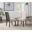 Steve Silver Napa Fabric Upholstered Dining Chair - Dusky Cedar-Beige