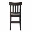 Napa Natural Linen Fabric and Wood Counter Height Chair