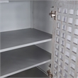 Steve Silver Rio Farmhouse Antiqued Gray Wood Accent Cabinet
