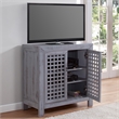 Steve Silver Rio Farmhouse Antiqued Gray Wood Accent Cabinet