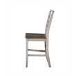 Abacus Two-tone Smokey Alabaster and Brown 9-piece Counter Dining Set