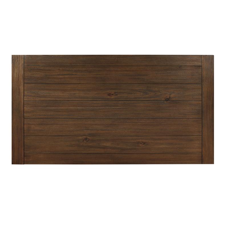 Joanna Farmhouse Two-tone Ivory and Mocha Wood Coffee Table