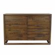 Lofton 8-drawer Mocha Brown Wood Dresser