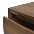 Lofton 8-Drawer Mocha Brown Wood Dresser and Mirror