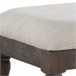 Hutchins Washed Espresso Wood Dining Bench
