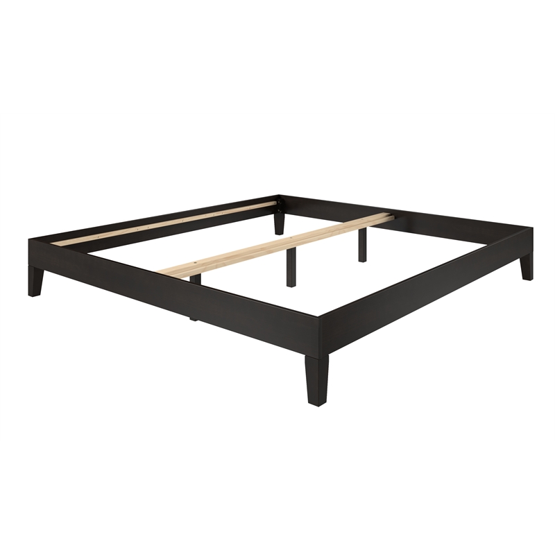 Steve Silver Nix King Black Wood Platform Bed