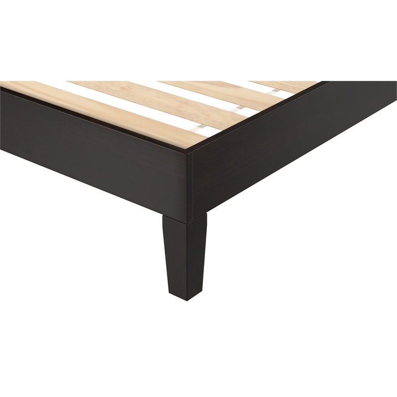 Steve Silver Company Nix Wood Twin Platform Bed in Black Finish
