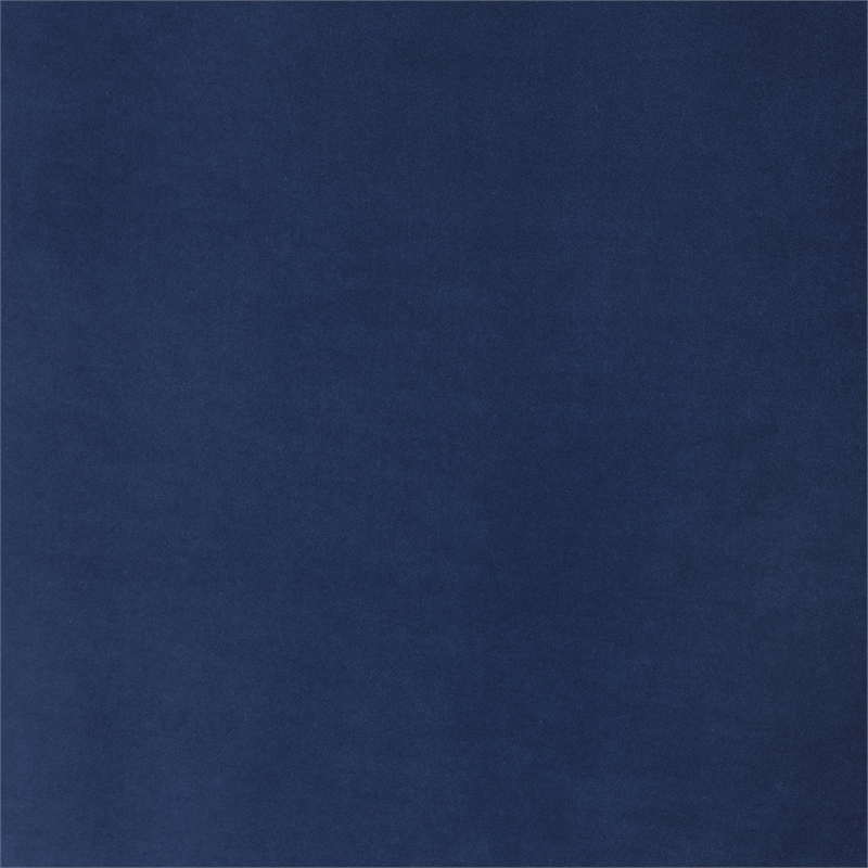 Iris Upholstered Dining or Accent Chair Indigo Blue Velvet