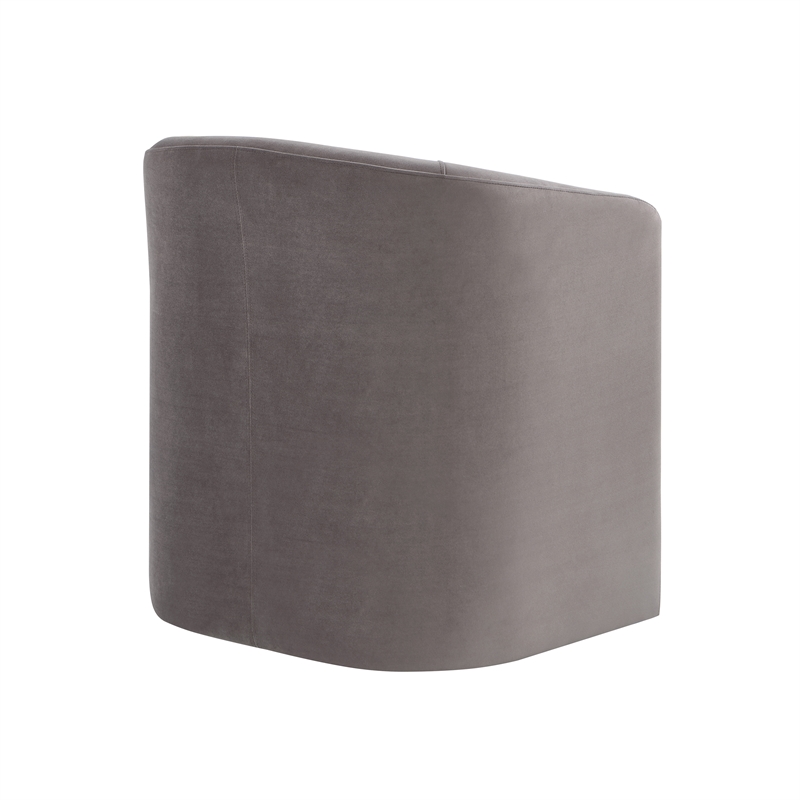 Iris Upholstered Dining or Accent Chair Fog Gray