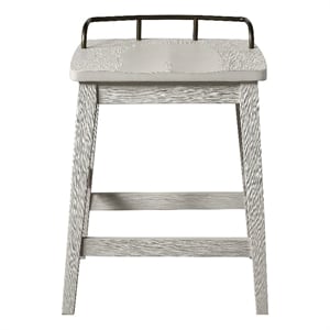 Steve Silver Pendleton Ivory Wood 27&quot Counter Stool