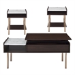 Carrie Walnut Finished Wood 3-piece Occasional Set