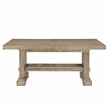 Steve Silver Napa Engineered Wood Dining Table in Brown