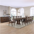 Steve Silver Auburn Engineered Wood Buffet/Server in Dark Brown