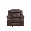 Steve Silver Pueblo Polyester Upholstered Reclining Chair in Brown