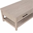 Steve Silver Gabby Engineered Wood Cocktail Table in Light Brown