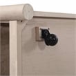 Steve Silver Gabby Engineered Wood Cocktail Table in Light Brown