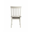 Steve Silver Joanna Engineered Wood Dining Side Chair in White (Set of 2)